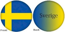 OTBB - Flag - Sweden Bowling Ball