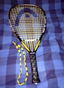 Head Intelligence i.165 3-5/8" Power Frame Intellifiber Racquetball Racquet READ