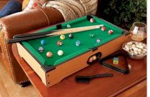 Main Street Classics Table Top Billiards/Pool Game Set