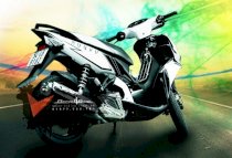 Decal trang trí xe máy Yamaha Nouvo 0005