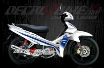 Decal trang trí xe máy Yamaha Sirius SI001