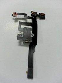 Cáp tai nghe iPhone 4s liền volum, rung