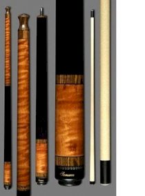 New Samsara JB-03 Jump/Break Pool Cue - No Wrap - FREE 2x2 Case & Extras