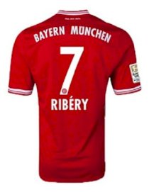Áo Ribery Bayern Munich 2013-2014