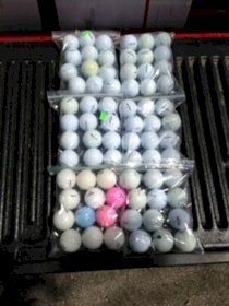 48 Bridgestone + 12 Precept + 12 Prostaff. 72 Total Golf Balls
