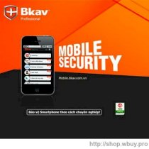 Bkav Mobile Security - Bản quyền phần mềm diệt virus cho Mobile