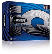 Precept Lady IQ+ Golf Balls Pearl White 1 Dozen