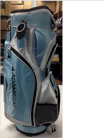 Adams Golf Cart Bag - Blue/Silver/Black/White - 14 way top