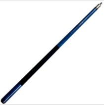 Blue Marble Graphite 2 Piece Pool Cue Stick with Case 20 OZ
