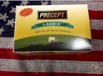 Precept Laddie Soft Golf Balls 1 Dozen NIB 12 Golf Balls Rare Cube Box