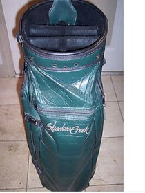 Shadow Creek Golf Club Bag by Belding Sports Las Vegas Vic Damone