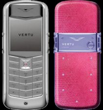 Thay da Vertu Constellation Pink Lizard