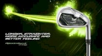 New TaylorMade RBZ HP Irons 4-PW, AW Regular Flex Rocketballz High Polish Iron