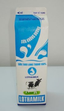 Sữa thanh trùng Long Thành không đường 1.000ml 