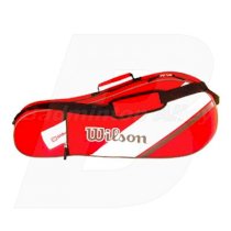 Wilson Triple Red Bag 