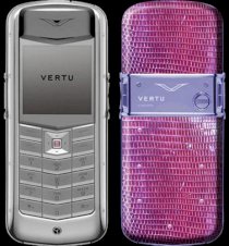 Thay da Vertu Constellation Purple Lizard