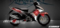 Decal trang trí xe máy Yamaha Exciter 0068