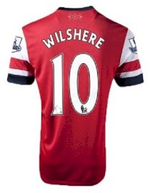 Áo Wilsere Arsenal 2013-2014 sân nhà