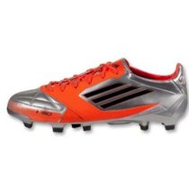 Adidas F50 adizero TRX FG Soccer Cleats V21435 Silver miCoach Compatible