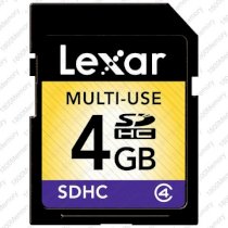 Lexar SDHC MULTI-USE 4GB (Class 4)