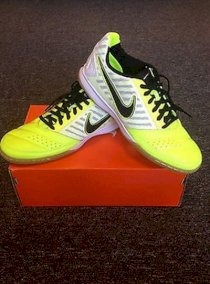 Nike Gato II Indoor Futsal Sala Casual Soccer Shoe New Authentic Volt Leather
