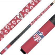 Kansas City Chiefs Cue And Case Set