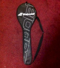  Brand New BABOLAT Badminton Racquet Cover, Black/White