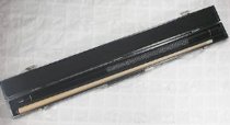 Billiard Table Cue Stick 59" Long, 21 OZ in Black Case in Excellent Condition 