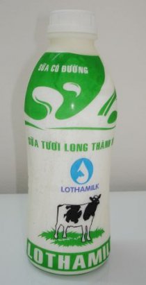 Sữa thanh trùng Long Thành có đường 490ml