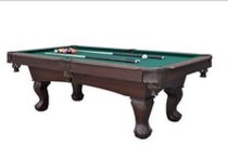 Pool Table 7' Foot 5'' Billiards Tables Home Balls Cues Rack Game Room Man Cave