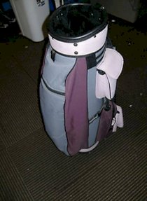 Bennington Ladies Fully Divided 7 Pocket Cart Golf Bag Pink/Purple