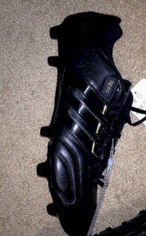 Adidas Adipure 11pro Sz 12 Black/Gold Lampard Limited Edition Leather Boot