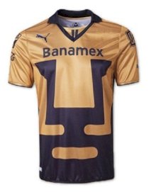 Áo Pumas Unam 2013-2014 sân khách