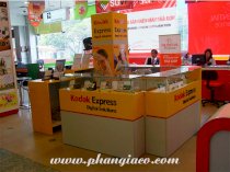 Booth trưng bày sản phẩm PG01