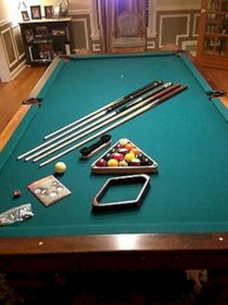 9' x 5' Pool Table and Billiards Ceiling Light