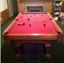 AMF 8 Foot Playmaster Pool Table