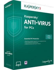 Kaspersky Anti-Virus 2014 3PC / 1 Year