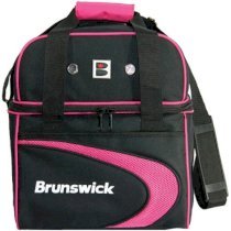 Brunswick Kooler Single Tote Pink Bowling Bag