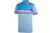 PUMA Golf Novelty Stripe Polo Shirt