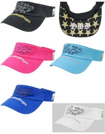 Dance With Dragon DWD 2012 Fall & Winter Model Star Print Visor Cap 