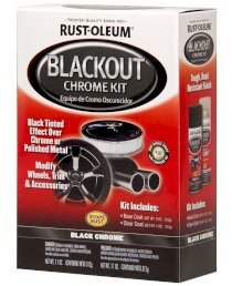 Sơn niền xe Blackout Chrome Kit DIY