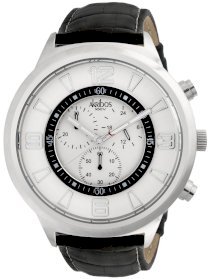 Akribos XXIV Men's AKC301WH '3D' Chronograph Quartz Watch