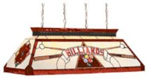 Stained Glass CF Billiard Red