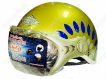 Mũ bảo hiểm chính hãng Andis HT3K Màu sâm panh - Tem Giọt nước