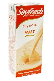 Sữa đậu nành với mạch nha bổ sung canxi 250ml - Soyfresh