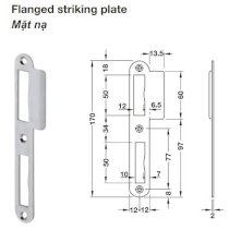 Mặt nạ cho thân khoá Hafele Inox 304