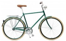 Critical Cycles Urban Commuter Bicycle - British Racing Green Single Speed