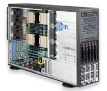 Server Supermicro SuperServer 8047R-7RFT+ 4U Rackmount/Tower Server Barebone Quad LGA 2011 Intel 602 DDR3 1866/1600/1333/1066