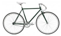 Critical Cycles Fixed-Gear Single-Speed Pista Bicycle - Green