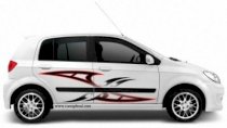 Dán decal xe Hyundai Getz Tribal X